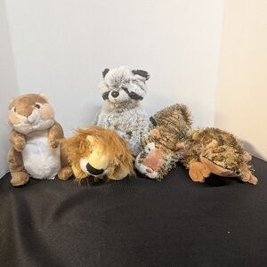5 Webkinz Lot (No Codes) Plush